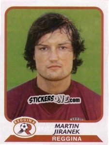 Figurina Martin Jiranek - Calciatori 2003-2004 - Panini