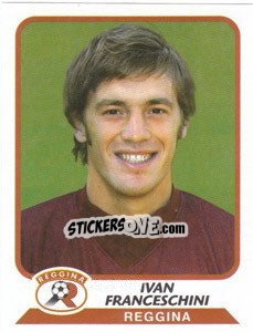 Sticker Ivan Franceschini - Calciatori 2003-2004 - Panini