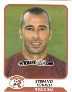 Sticker Stefano Torrisi - Calciatori 2003-2004 - Panini
