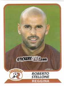 Sticker Roberto Stellone - Calciatori 2003-2004 - Panini