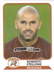 Figurina Roberto Stellone - Calciatori 2003-2004 - Panini