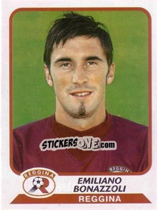 Sticker Emiliano Bonazzoli - Calciatori 2003-2004 - Panini