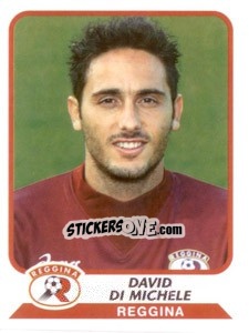 Sticker David di Michele - Calciatori 2003-2004 - Panini