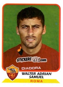 Sticker Walter Adrian Samuel