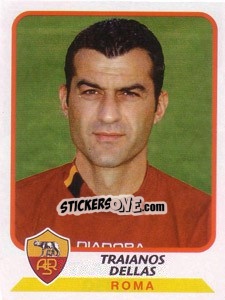 Figurina Traianos Dellas - Calciatori 2003-2004 - Panini