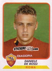 Figurina Daniele de Rossi - Calciatori 2003-2004 - Panini