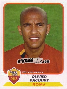Sticker Olivier Dacourt - Calciatori 2003-2004 - Panini
