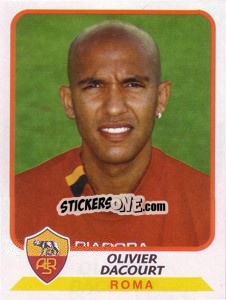 Figurina Olivier Dacourt - Calciatori 2003-2004 - Panini