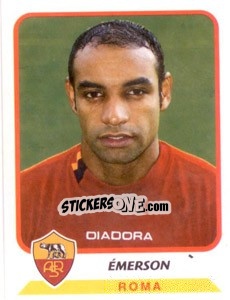 Sticker Émerson - Calciatori 2003-2004 - Panini