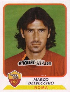 Sticker Marco Delvecchio - Calciatori 2003-2004 - Panini