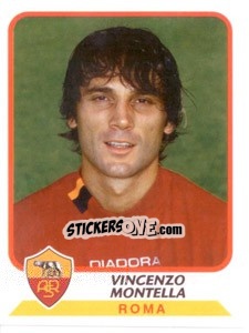 Figurina Vincenzo Montella - Calciatori 2003-2004 - Panini