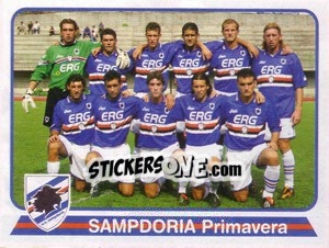 Sticker Squadra Sampdoria (Primavera) - Calciatori 2003-2004 n. 362 - Panini