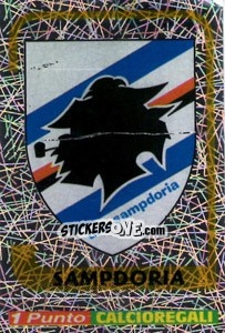 Sticker Scudetto Sampdoria - Calciatori 2003-2004 n. 363 - Panini