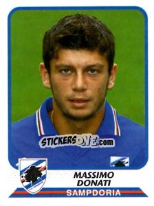 Sticker Massimo Donati - Calciatori 2003-2004 - Panini