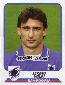Sticker Sergio Volpi - Calciatori 2003-2004 - Panini