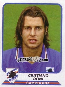 Figurina Cristiano Doni - Calciatori 2003-2004 - Panini