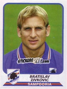 Sticker Bratislav Zivkovic - Calciatori 2003-2004 - Panini