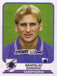 Cromo Bratislav Zivkovic - Calciatori 2003-2004 - Panini