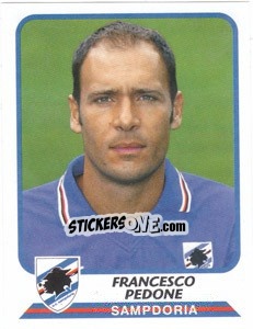 Sticker Francesco Pedone - Calciatori 2003-2004 - Panini
