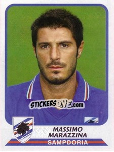 Sticker Massimo Marazzina - Calciatori 2003-2004 - Panini