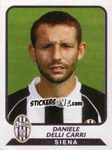 Sticker Daniele delle Cari - Calciatori 2003-2004 - Panini