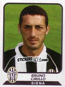 Sticker Bruno Cirillo - Calciatori 2003-2004 - Panini