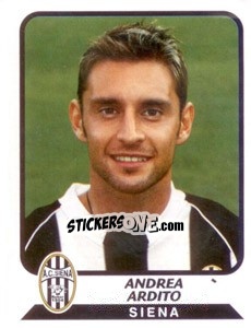 Sticker Andrea Ardito - Calciatori 2003-2004 - Panini