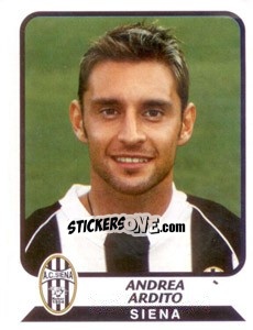 Figurina Andrea Ardito - Calciatori 2003-2004 - Panini