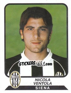 Sticker Nicola Ventola - Calciatori 2003-2004 - Panini