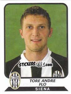 Figurina Tore Andre Flo - Calciatori 2003-2004 - Panini