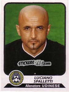 Figurina Luciano Spalletti (allenatore) - Calciatori 2003-2004 - Panini
