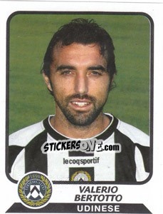 Sticker Valerio Bertotto - Calciatori 2003-2004 - Panini