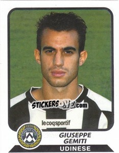 Figurina Giuseppe Gemiti - Calciatori 2003-2004 - Panini