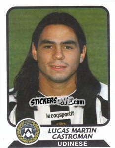 Figurina Lucas Martin Castroman - Calciatori 2003-2004 - Panini