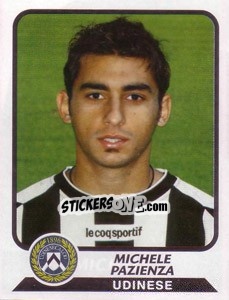 Figurina Michele Pazienza - Calciatori 2003-2004 - Panini