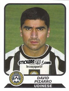 Figurina David Pizarro - Calciatori 2003-2004 - Panini