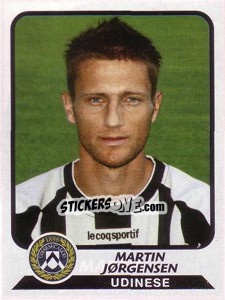 Cromo Martin Jørgensen - Calciatori 2003-2004 - Panini