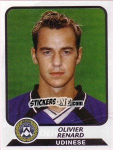 Cromo Olivier Renard - Calciatori 2003-2004 - Panini