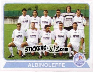 Figurina Squadra Albinoleffe - Calciatori 2003-2004 - Panini