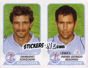 Figurina Sonzogni / Regonesi - Calciatori 2003-2004 - Panini