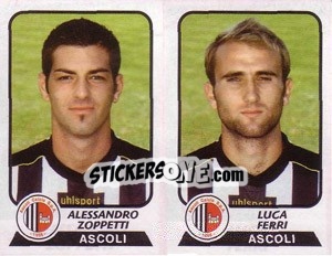 Cromo Zoppetti / Ferri - Calciatori 2003-2004 - Panini