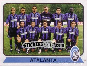 Figurina Squadra Atalanta - Calciatori 2003-2004 - Panini