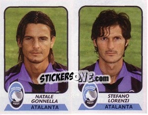 Sticker Gonnella / Lorenzi - Calciatori 2003-2004 - Panini