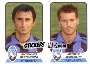 Figurina Bernardini / Marcolini - Calciatori 2003-2004 - Panini