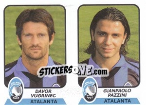 Cromo Vugrinec / Pazzini - Calciatori 2003-2004 - Panini