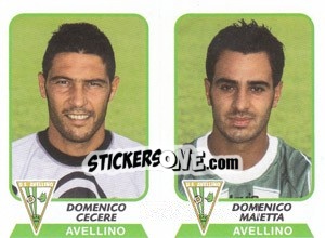 Figurina Cecere / Maietta - Calciatori 2003-2004 - Panini