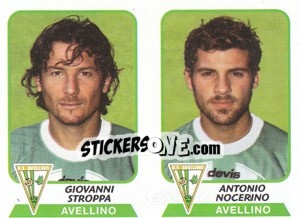 Sticker Stroppa / Nocerino - Calciatori 2003-2004 - Panini