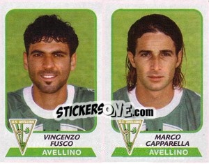 Figurina Fusco / Capparella - Calciatori 2003-2004 - Panini