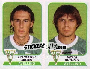 Cromo Millesi / Kutuzov - Calciatori 2003-2004 - Panini