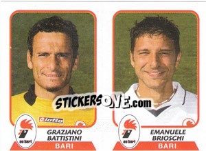 Sticker Battistini / Brioschi - Calciatori 2003-2004 - Panini